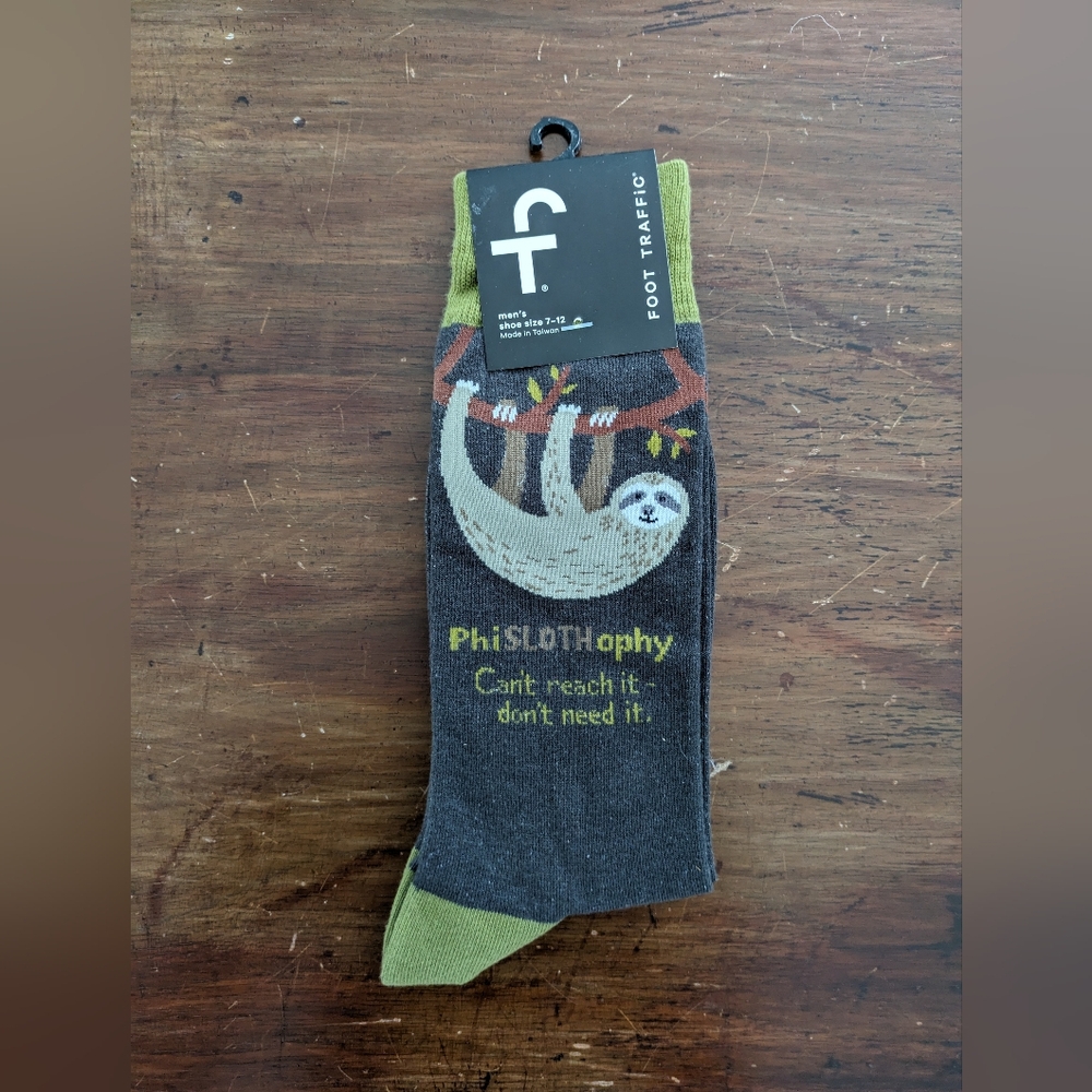 Men's Sloth Socks - Brand New